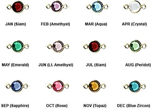 سوار الجدة مع أحجار الميلاد يصل إلى 10 من الفضة الإسترليني أو الذهب عيار 14 قيراط مملوء هدية عيد الأم للأم للجدة هدايا جوهرة الميلاد للأم والجدة مجوهرات مخصصة مايو نوفمبر يونيو أغسطس سبتمبر ديسمبر توباز الزركون العقيق in Kuwait