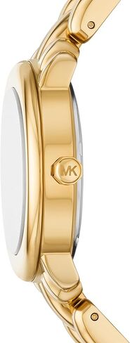 Michael Kors Women's Phoebe Three-Hand Gold-Tone Stainless Steel Bracelet Watch (Model: MK4923) in Saudi Arabia