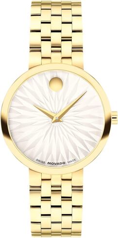 Movado Museum Women's Watch - Swiss Quartz, Stainless Steel Bracelet - Classic, Modern Luxury Fashion Timepiece for Her - 29.5mm in Saudi Arabia