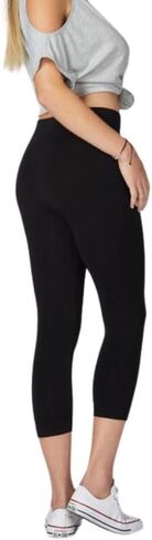 C'est Moi Black Bamboo Leggins - One in Full Length or 3/4 Length in Saudi Arabia
