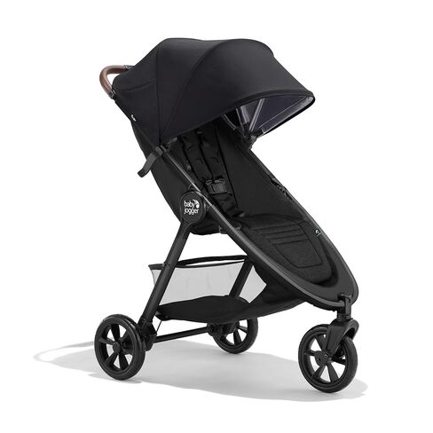Baby Jogger City Mini GT3 All Terrain Stroller with Forever Air Rubber Tires and All Wheel Suspension with Magnetic Buckle and No-Rethread Harness, Height-Adjustable Handlebar, and Foot Brake in Kuwait