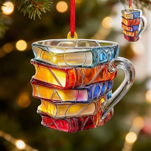 Wine Ornaments for Christmas Tree,Funny Christmas Ornament,Green Hanging Decorations for Tree,2D Acrylic Hanging Decoration, Indoor Decor, Unique Decoration & Stocking Stuffers for Wine Lovers in Saudi Arabia