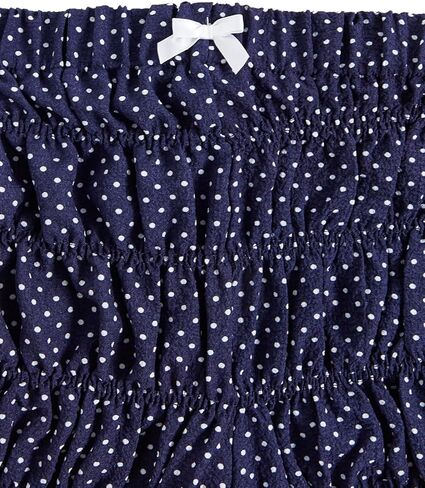 SOLY HUX Women's Polka Dots Shorts Ruffle Mini Y2k Bloomers Elastic Waist Bottoms Micro Boyshorts in Saudi Arabia