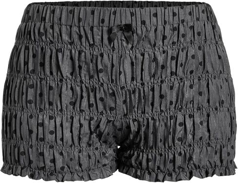 SOLY HUX Women's Polka Dots Shorts Ruffle Mini Y2k Bloomers Elastic Waist Bottoms Micro Boyshorts in Saudi Arabia