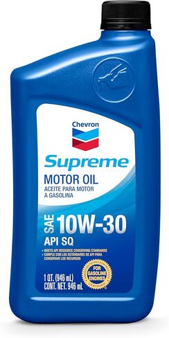 Chevron SAE 5W-30 Supreme Motor Oil - 1 Quart Bottle in Kuwait
