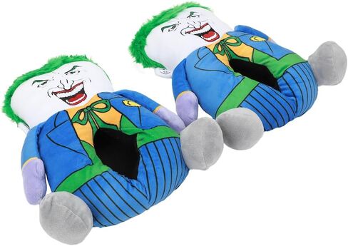Bioworld Batman Joker Plush Adult Slippers in Saudi Arabia