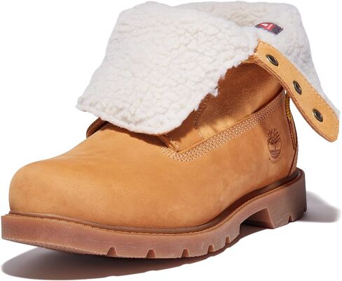 حذاء Timberland النسائي Linden Woods مصنوع من الصوف المقاوم للماء وقابل للطي، مقاس 9.5 in Saudi Arabia