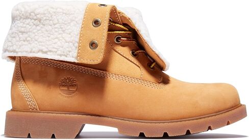 حذاء Timberland النسائي Linden Woods مصنوع من الصوف المقاوم للماء وقابل للطي، مقاس 9.5 in Saudi Arabia