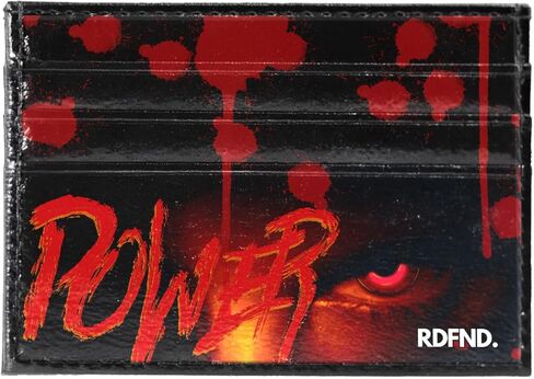 SIMPLYMDRN Jokester Card Wallet - Joker Accessories - Credit Card Holder - Cool Wallet For Men - Faux Leather Thin Wallet - Ultra Slim in Saudi Arabia