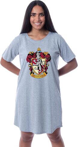 قميص بيجامة نوم للسيدات من Harry Potter Hogwarts All Houses Wizarding World Nightgown in Kuwait