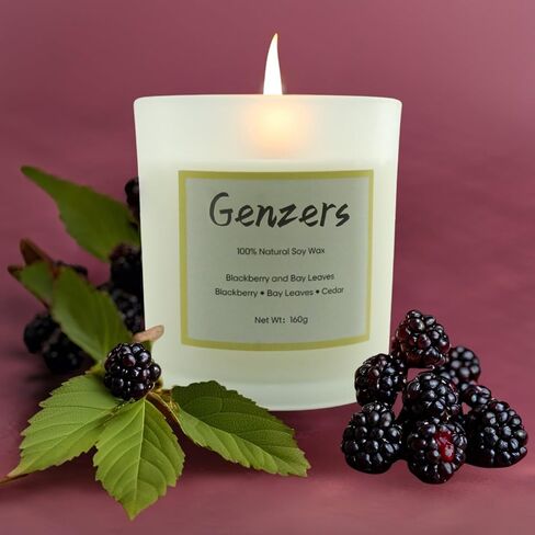 Bergamot Citrus Scented Candle Gift Set,Wood Wick Candles Orange Blossom Scent,Non Toxic Natural Candle Soy Wax Clean Burning,Jar Candle with Crackling Wick,Warmer Lamp Candle Aromatherapy Gift in Saudi Arabia