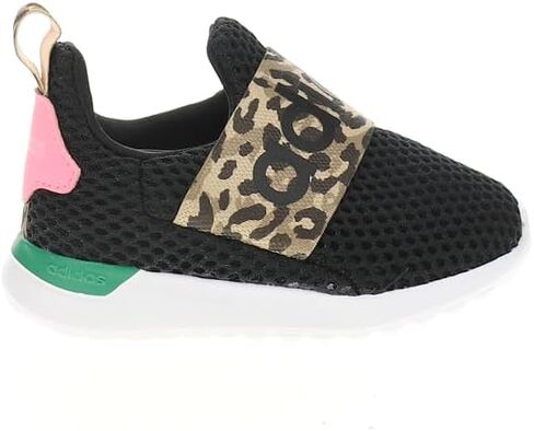 adidas Infant Girls Lite Racer Adapt 4.0 Slip On Sneakers Shoes Casual - Black in Saudi Arabia