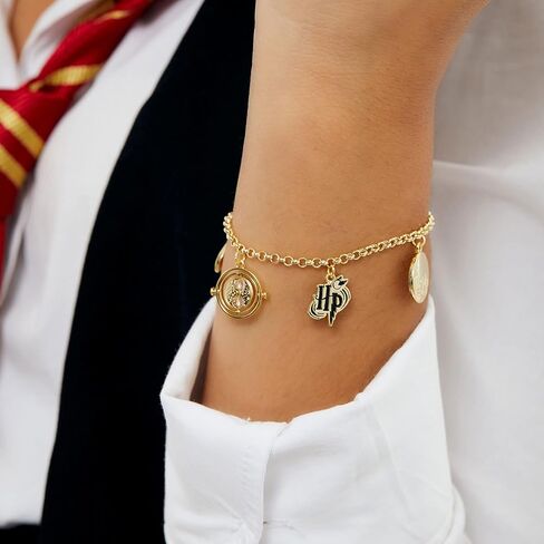 Harry Potter Womens Charm Bracelet - 7-inch Bracelet Charms Jewelry in Saudi Arabia