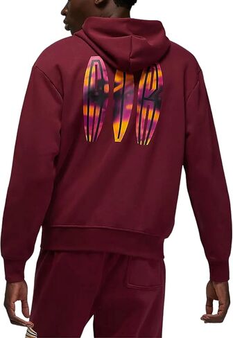 Nike Jordan Flight MVP Men's Full-Zip Hoodie (as1, alpha, x_l, regular, regular, Standard, Cherrywood Red/Off Noir/Black) in Saudi Arabia