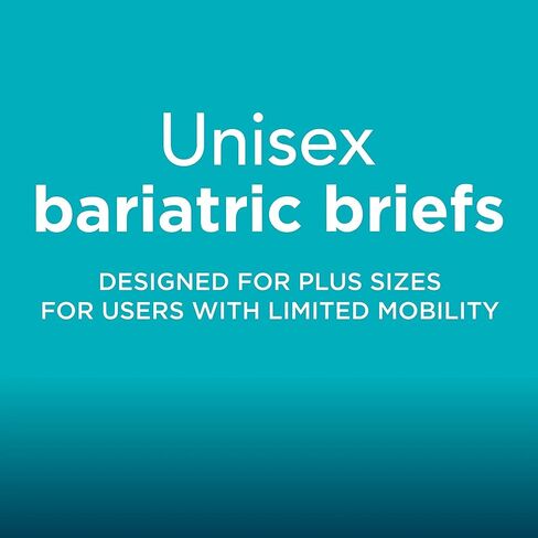 Assurance Unisex Bariatric Incontinence Briefs 3XL with Tabs Maximum Absorbency - Adult Diapers Extra Large Plus Size Tab Closure (40 Count) in Saudi Arabia