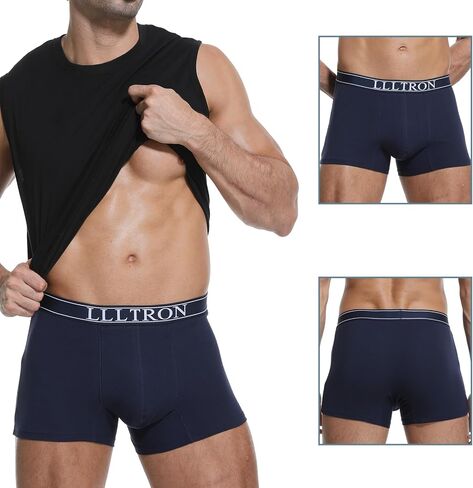 Mens Incontinence Underwear Washable 150ml Absorbent Leak Proof Underwear for Men Bladder Leak with Reusable Mens Urinary Incontinence Boxer Briefs 4pack in Saudi Arabia