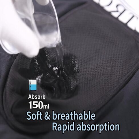 Mens Incontinence Underwear Washable 150ml Absorbent Leak Proof Underwear for Men Bladder Leak with Reusable Mens Urinary Incontinence Boxer Briefs 4pack in Saudi Arabia