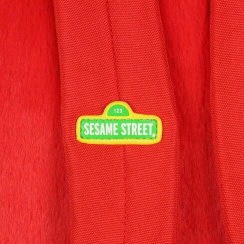 INTIMO Sesame Street Plush Furry Elmo Smile Face 12 Inch Backpack For Daily Use in Saudi Arabia