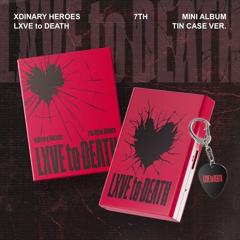 Xdinary Heroes 7th Mini Album LX-VE to DEATH 'ICU' MD Version in Saudi Arabia