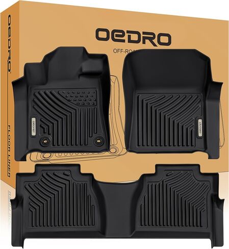 OEDRO Truck Bed Mat Fit for 2022 2023 2024 2025 Toyota Tundra CrewMax 5.5FT, TPE All Weather Protection Heavy Duty Pickup Bed Liner for 2025Toyota Tundra Accessories, Black in Kuwait