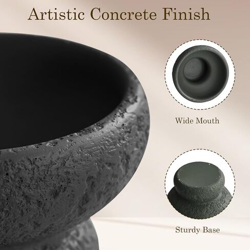 Mini Cement Candle Holder with Volcano Stone Design - Elegant Tealight Holder for Romantic Atmosphere, Perfect for Table Centerpieces & Home Décor (White) in Saudi Arabia
