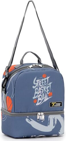 NEW TILAMI Kids Lunch Bag Double Insulated for tilami Rolling Backpack Girls Boys forTravel School Picnic, Court Blue in Saudi Arabia