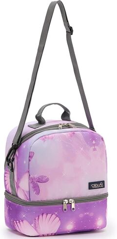 NEW TILAMI Kids Lunch Bag Double Insulated for tilami Rolling Backpack Girls Boys forTravel School Picnic, Court Blue in Saudi Arabia