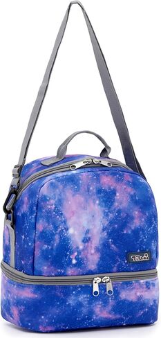 NEW TILAMI Kids Lunch Bag Double Insulated for tilami Rolling Backpack Girls Boys forTravel School Picnic, Court Blue in Saudi Arabia