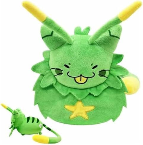 Gnarpy Plush, Regretavator Plush - Soft Stuffed Alien Cat Doll, Cute Green Plushie for Kids and Fans, Plushie Doll Gifts (Green) in Saudi Arabia