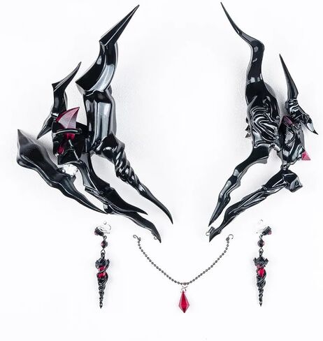 KIRA KIRA Heroine Cosplay Props Cosplay Headwear Game Love and Deepspace Main Character Dragon Horns Halloween Hair Accessories Abysm Sovereign Companion in Saudi Arabia