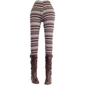 [Winter Frost] Fashion Women's Legging New Novelty Footless Tights Skinny Pants Stretch Pants One Size Multi in Saudi Arabia