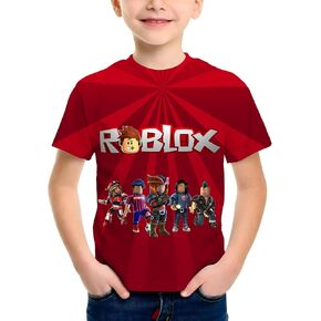 Youth 3D All-Over Print T-Shirt Vibrant Short Sleeve Graphic Tee for Boys & Girls, Crew Neck, Everyday Streetwear in Saudi Arabia