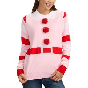 سترات عيد الميلاد النسائية من Tipsy Elves - سترات عيد الميلاد القبيحة للسيدات - بلوفرات شتوية مزخرفة للعطلات in Kuwait