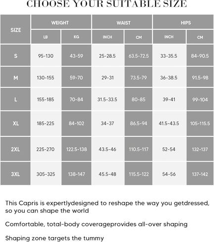 Shapewear Capri Leggings Tummy Control Pants High Waisted Leggings for Women Butt Lifting Body Shaper Workout Yoga Pants in Saudi Arabia