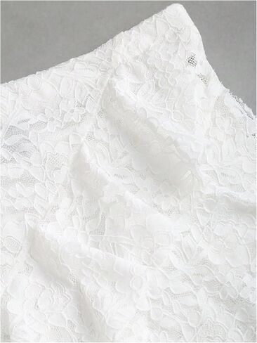 SHENHE Women's Lace Long Skirt Asymmetrical Layered Ruffle Flowy Sheer Y2k Fairy Skirt in Saudi Arabia