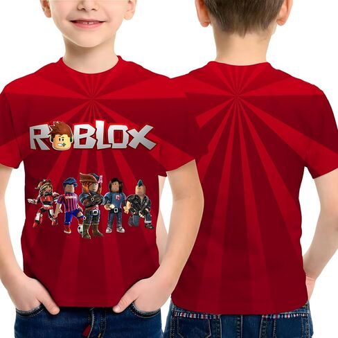 Youth 3D All-Over Print T-Shirt Vibrant Short Sleeve Graphic Tee for Boys & Girls, Crew Neck, Everyday Streetwear in Saudi Arabia