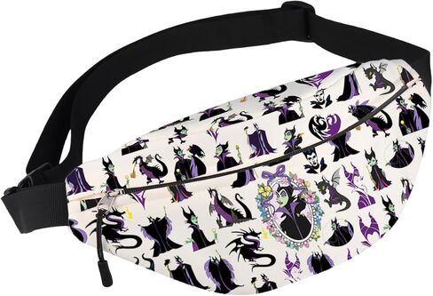 BWWKTOP Villains Queen Waist Bag Villains Fan Gift Witch Movie Fanny Pack Evil Queen Merch (Villains Queen-WB) in Saudi Arabia