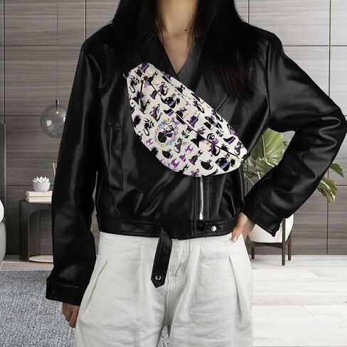 BWWKTOP Villains Queen Waist Bag Villains Fan Gift Witch Movie Fanny Pack Evil Queen Merch (Villains Queen-WB) in Saudi Arabia