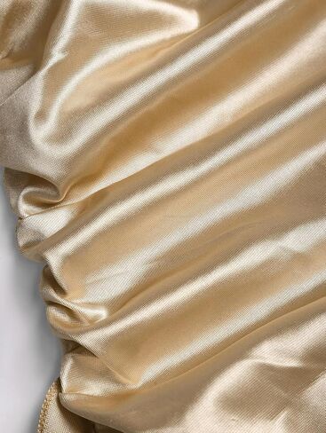 Women’s Elegant Ruched Maxi Dress – Spaghetti Strap Bodycon Party Dress with Slit & Open Back in Saudi Arabia