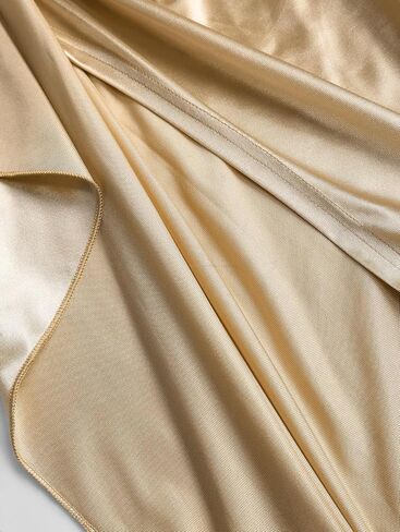 Women’s Elegant Ruched Maxi Dress – Spaghetti Strap Bodycon Party Dress with Slit & Open Back in Saudi Arabia