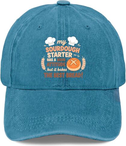 My Sourdough Starters Has A Sour Attitude, Bakes Best Bread Hats for Men in Saudi Arabia