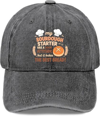 My Sourdough Starters Has A Sour Attitude, Bakes Best Bread Hats for Men in Saudi Arabia
