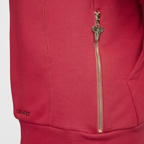 Nike Kobe Men's Dri-FIT Pullover Basketball Hoodie (HF0066-636, Varsity Red/Jersey Gold) in Saudi Arabia