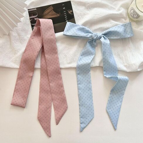 4 Pack Head Scarf Hair Neck Scarves For Women Purse Bag Scarfs For Handbags Long Thin Headscarf Fashion Gifts in Saudi Arabia