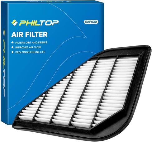 PHILTOP Upgraded Engine Air Filter CA10171 Replacement for Toyota Vehicles - Camry 2007-2009 2.4L, Camry 2010-2017 2.5L, Venza 2009-2016 2.7L - Gas L4 Engine in Saudi Arabia