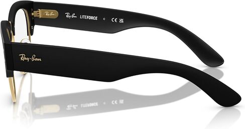 Ray-Ban Unisex Rx7316v Mega Clubmaster Liteforce Square Prescription Eyewear Frames in Saudi Arabia
