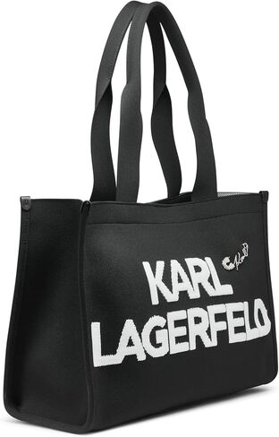 KARL LAGERFELD Paris Women's Tote, Black, One Size in Saudi Arabia