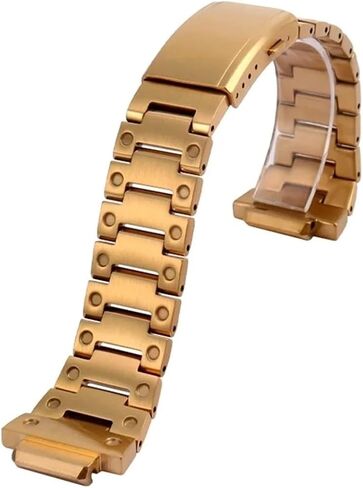 إكسسوارات الساعة تناسب كاسيو G-SHOCK GA-2100 حزام من الفولاذ المقاوم للصدأ إطار معدني GA2100 GA2110 GA-B2100 سوار ساعة رجالي مُعاد تركيبه in Kuwait