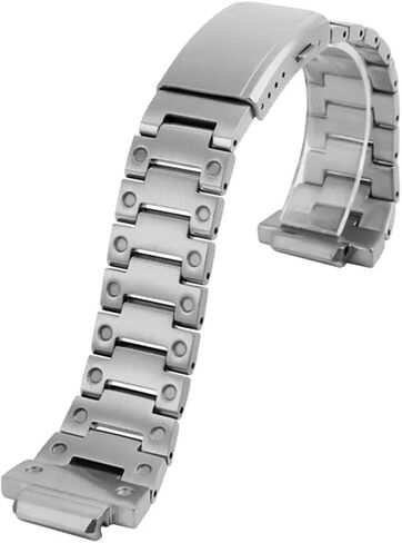 إكسسوارات الساعة تناسب كاسيو G-SHOCK GA-2100 حزام من الفولاذ المقاوم للصدأ إطار معدني GA2100 GA2110 GA-B2100 سوار ساعة رجالي مُعاد تركيبه in Kuwait