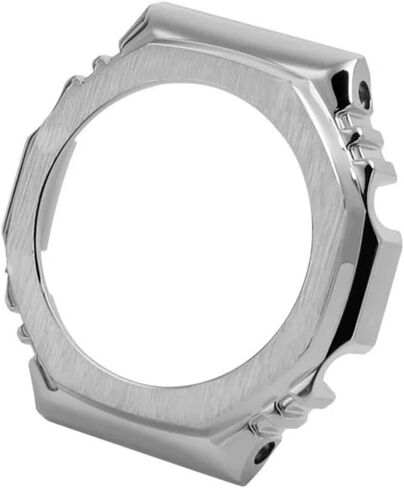 إكسسوارات الساعة تناسب كاسيو G-SHOCK GA-2100 حزام من الفولاذ المقاوم للصدأ إطار معدني GA2100 GA2110 GA-B2100 سوار ساعة رجالي مُعاد تركيبه in Kuwait